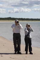 Birdwatchers from Australia in Lahemaa